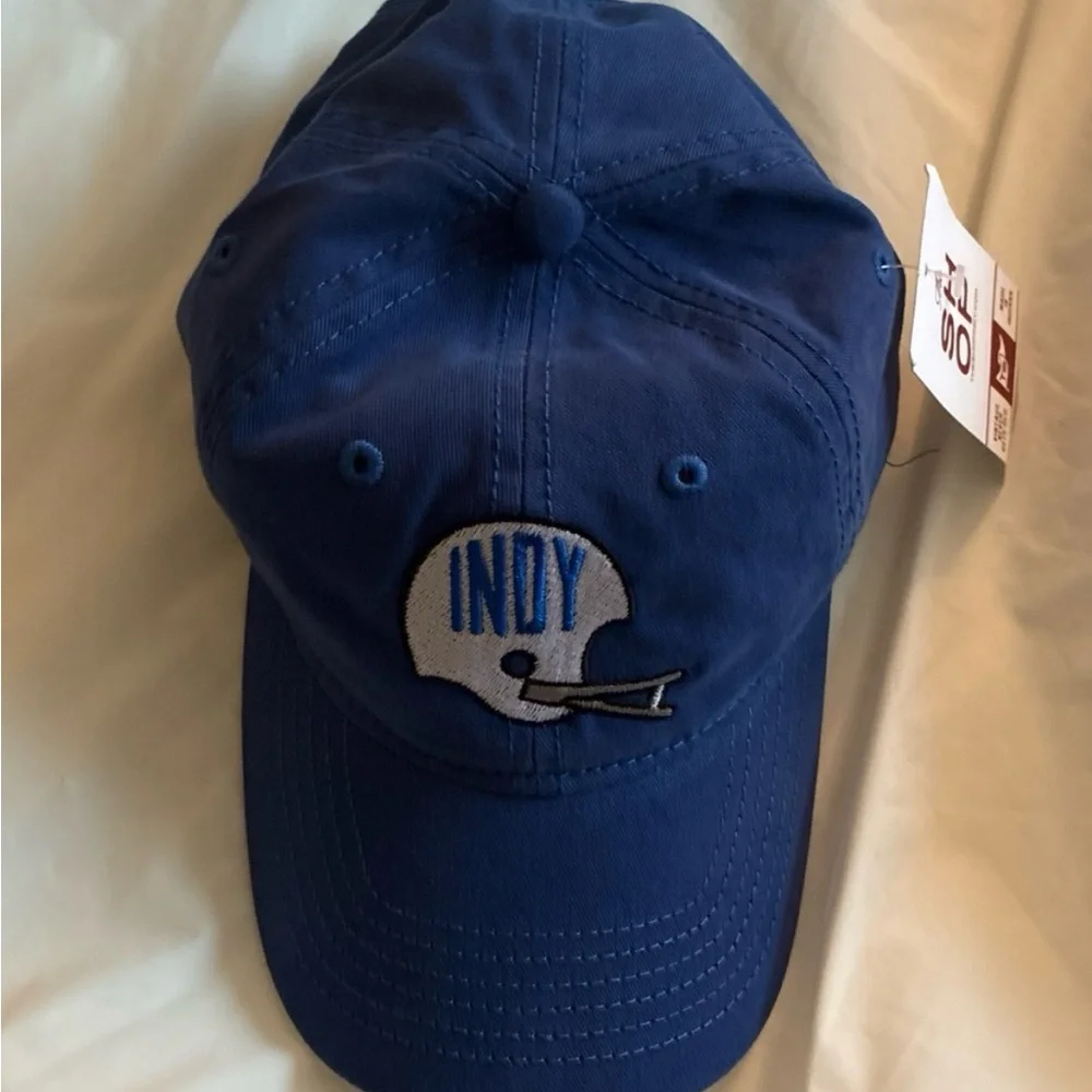 Indianapolis Colts Adjustable Hat NFL Colts Football cap, Blue, NEW, Unisex